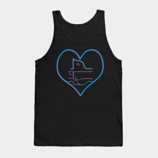 Action potential - Heart, 3d Tank Top